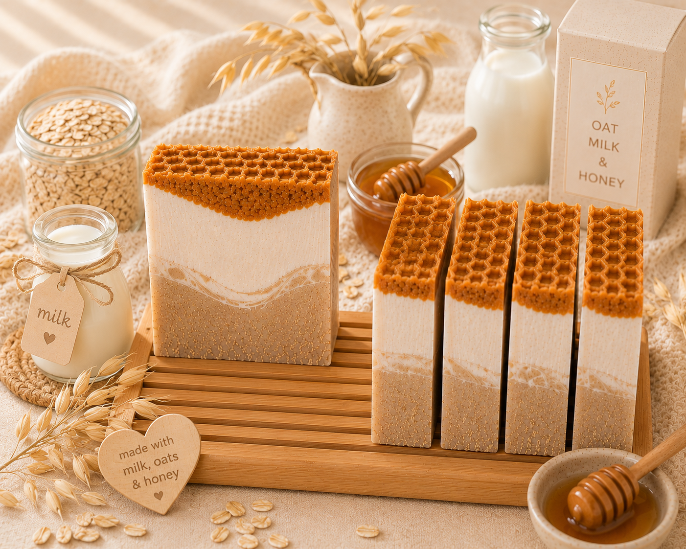 Oat Milk & Honey Tallow Soap